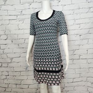 M Missoni Knit Fit and Flare Dress